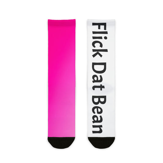 Bean Flicker Sublimation Crew Socks