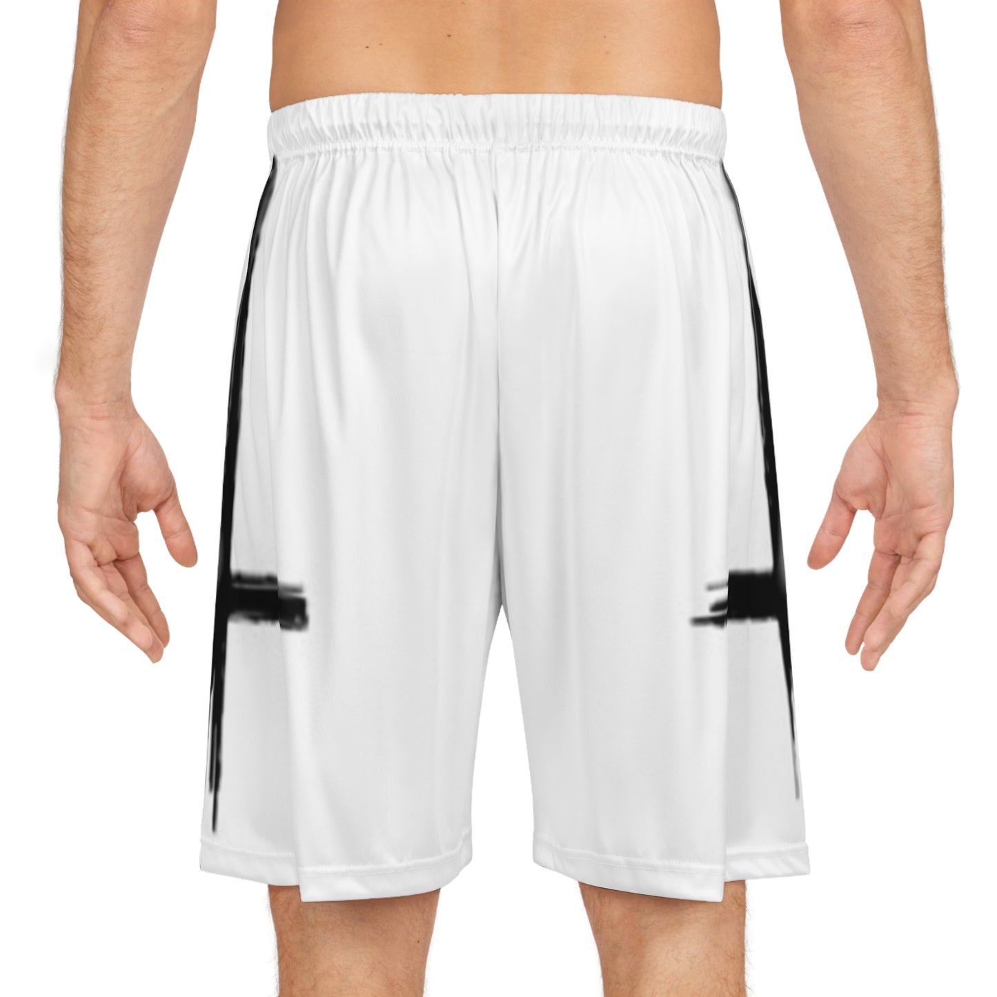 Upside Down Basketball Shorts (AOP)