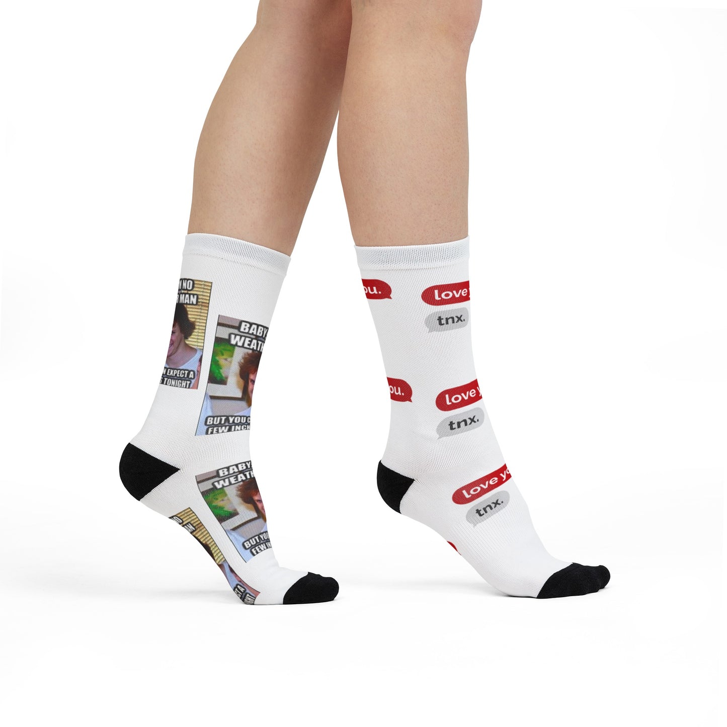 Sublimation Crew Socks