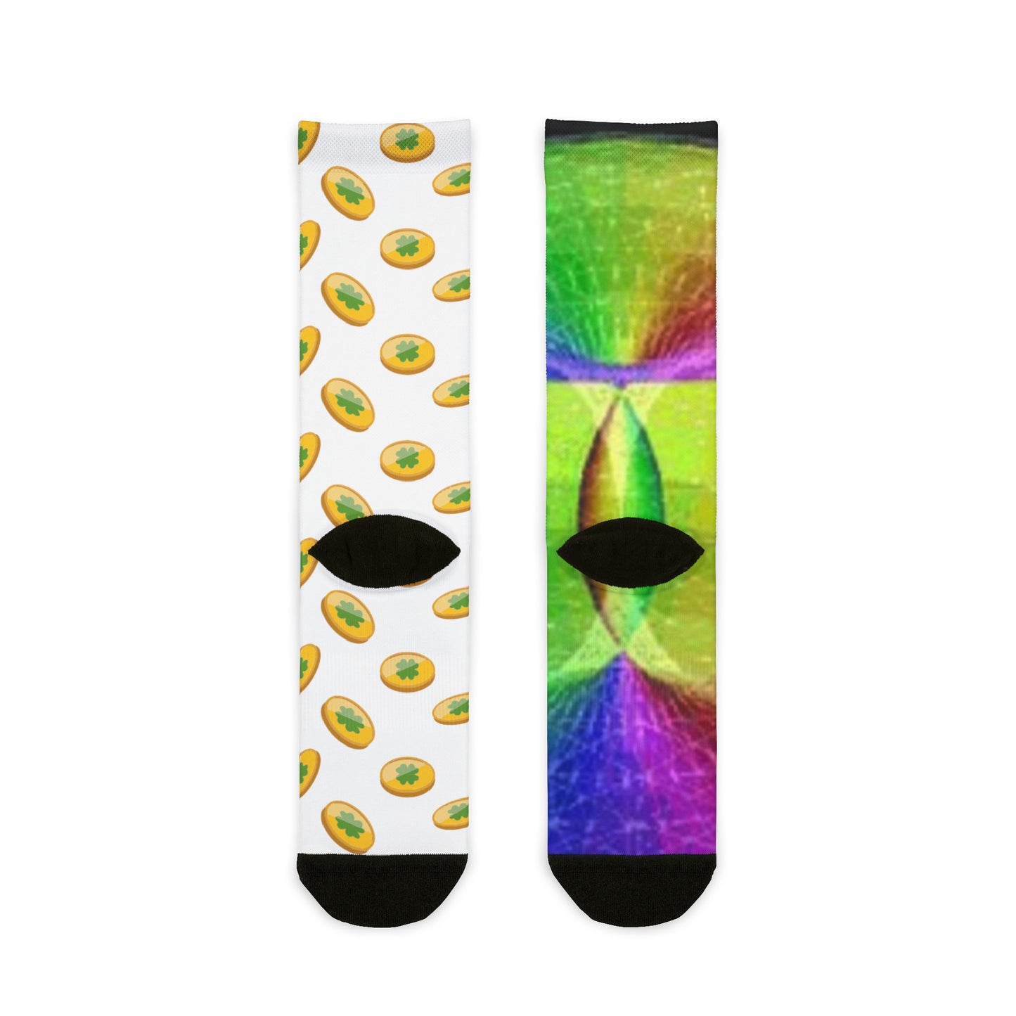 North Pole Sublimation Crew Socks