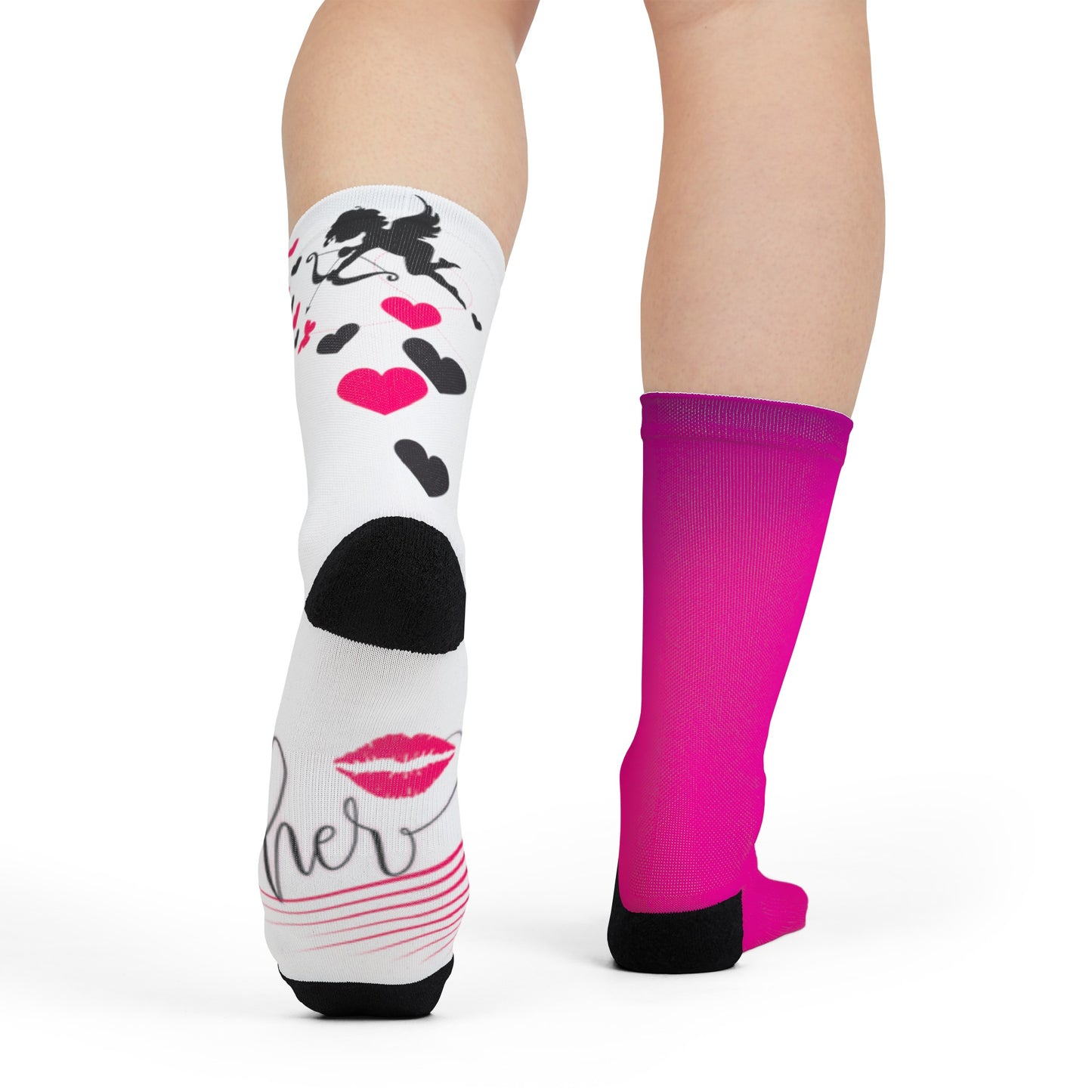 Pink Panther Sublimation Crew Socks