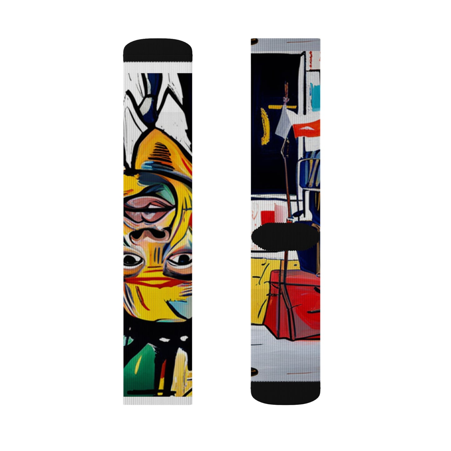 Sublimation Socks Jean-Michel Basquiat