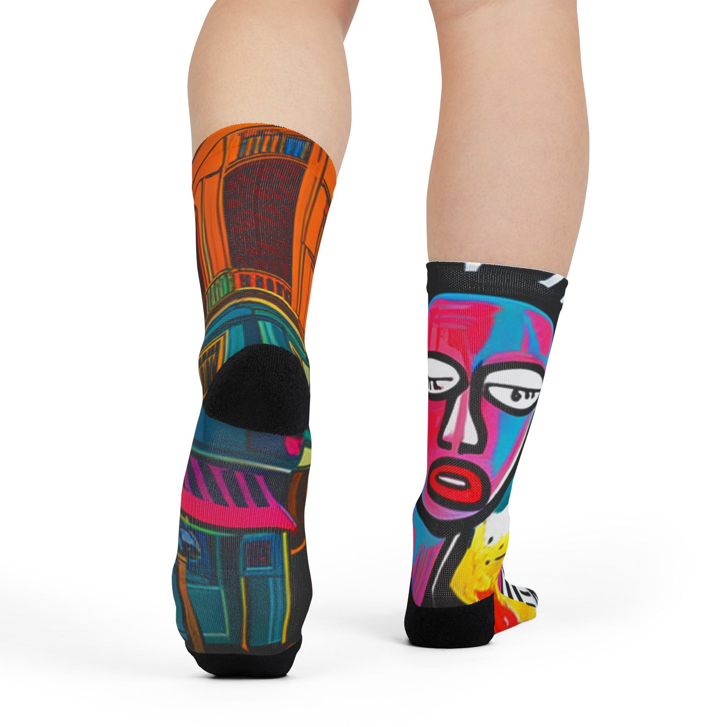 Give me  Face  Sublimation Crew Socks