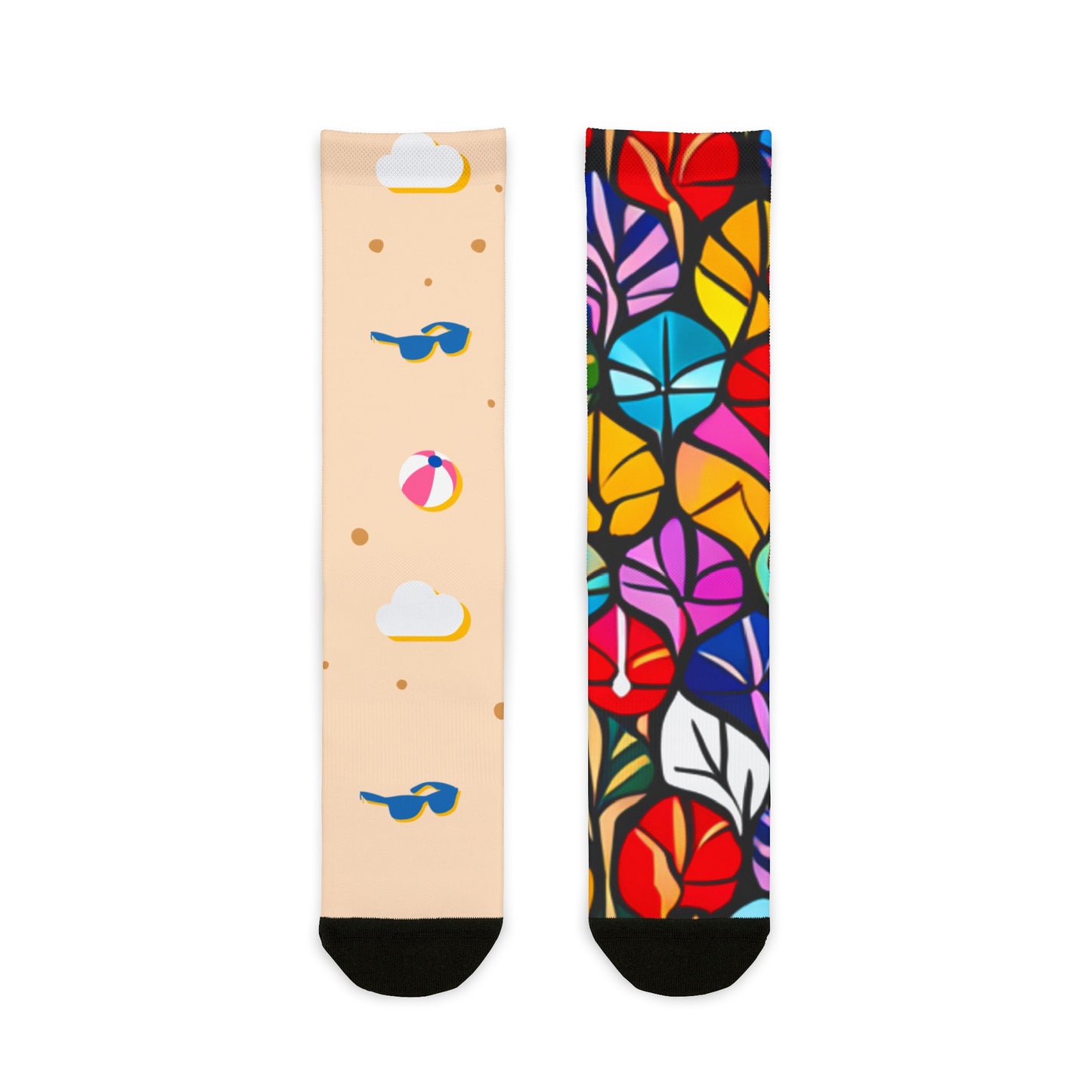 The one with the beachball Sublimation Crew Socks