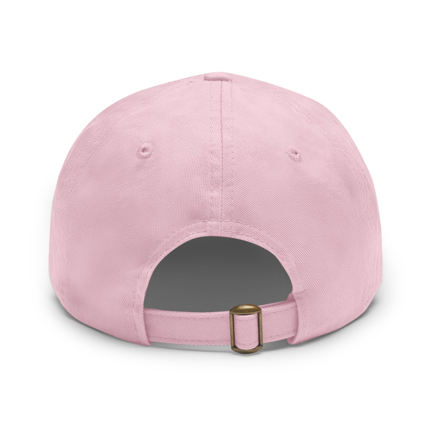 Dad Hat with Leather Patch (Rectangle) Think For Yourself Question Authority