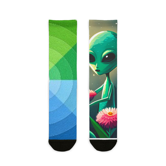 Alien picker Sublimation Crew Socks