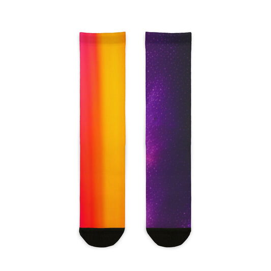 Candy Coated Sublimation Crew Socks