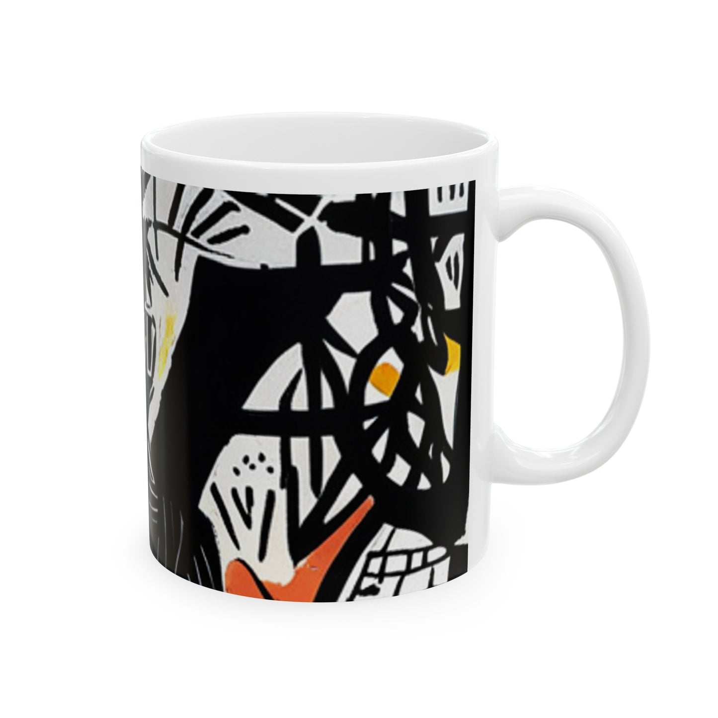 Ceramic Mug 11oz Jean-Michel Basquiat