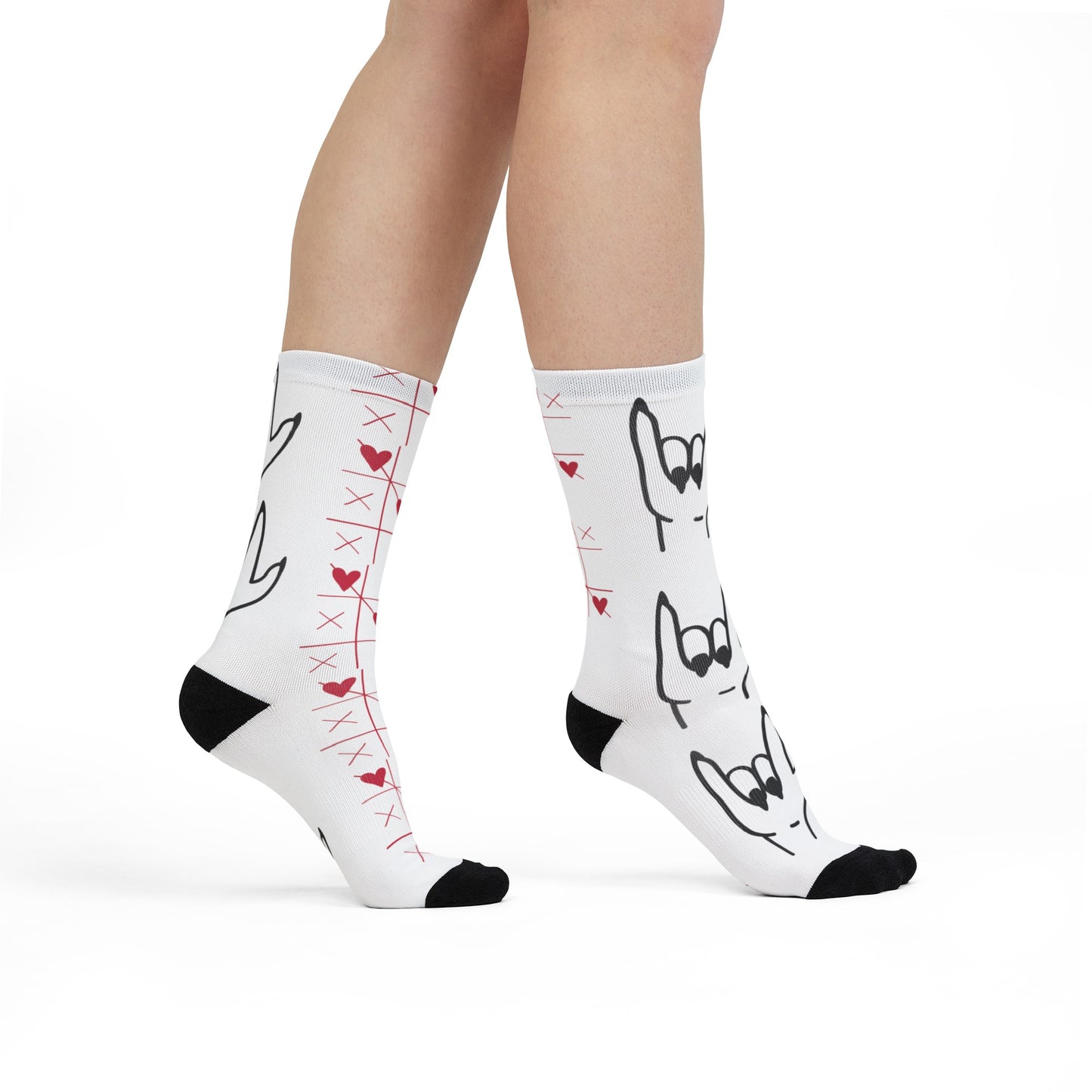 Sublimation Crew Socks