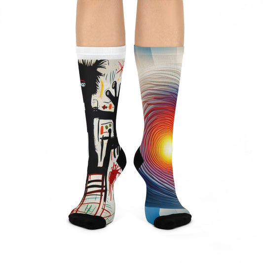 Torus and Basquiat Cushioned Crew Socks