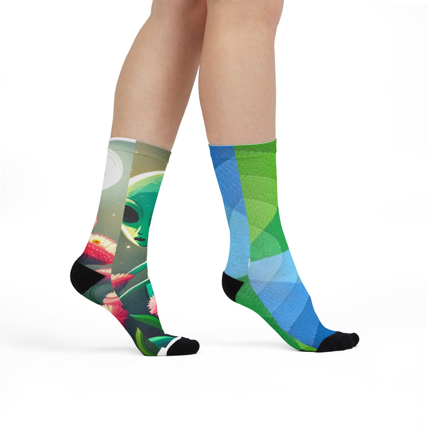 Alien picker Sublimation Crew Socks