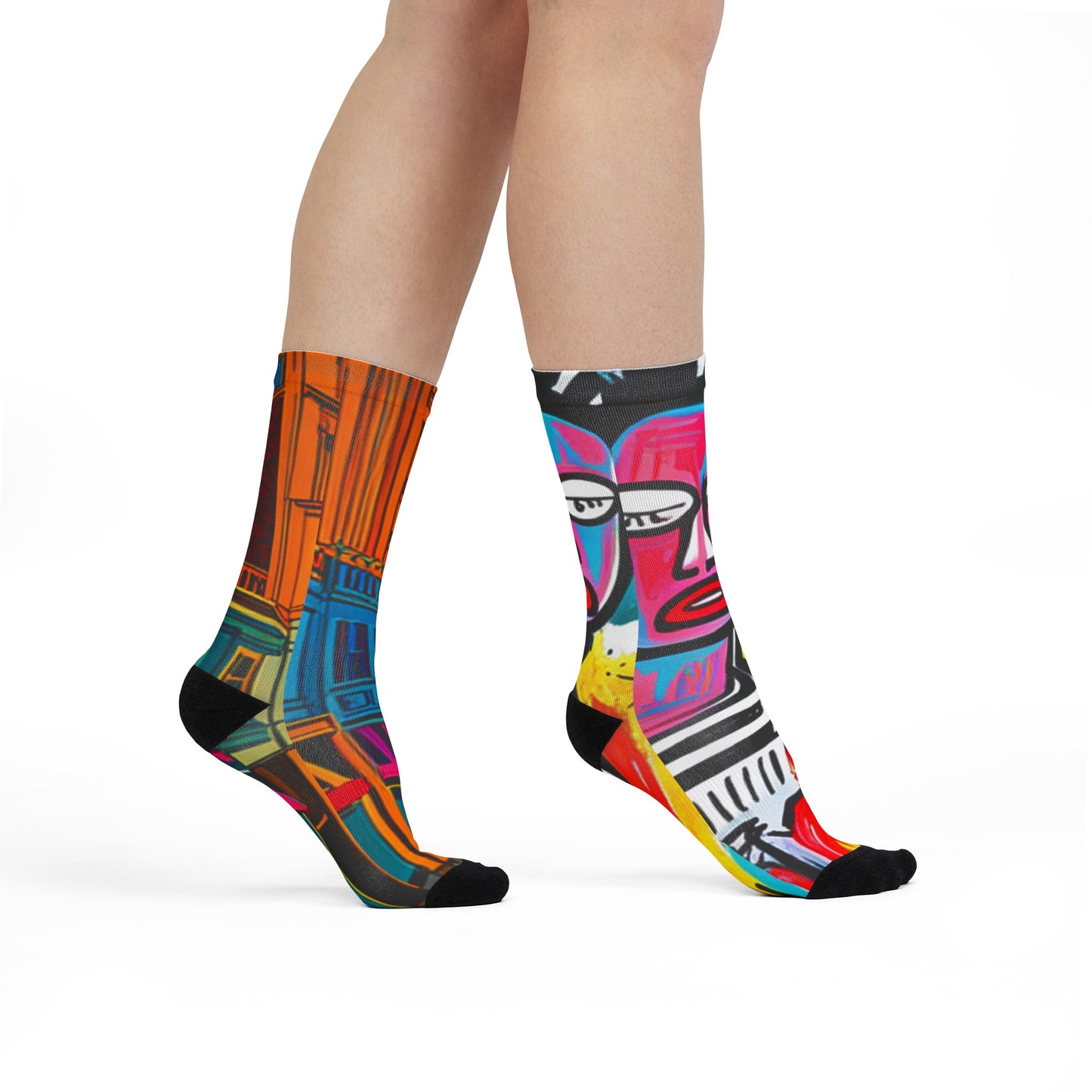 Give me  Face  Sublimation Crew Socks