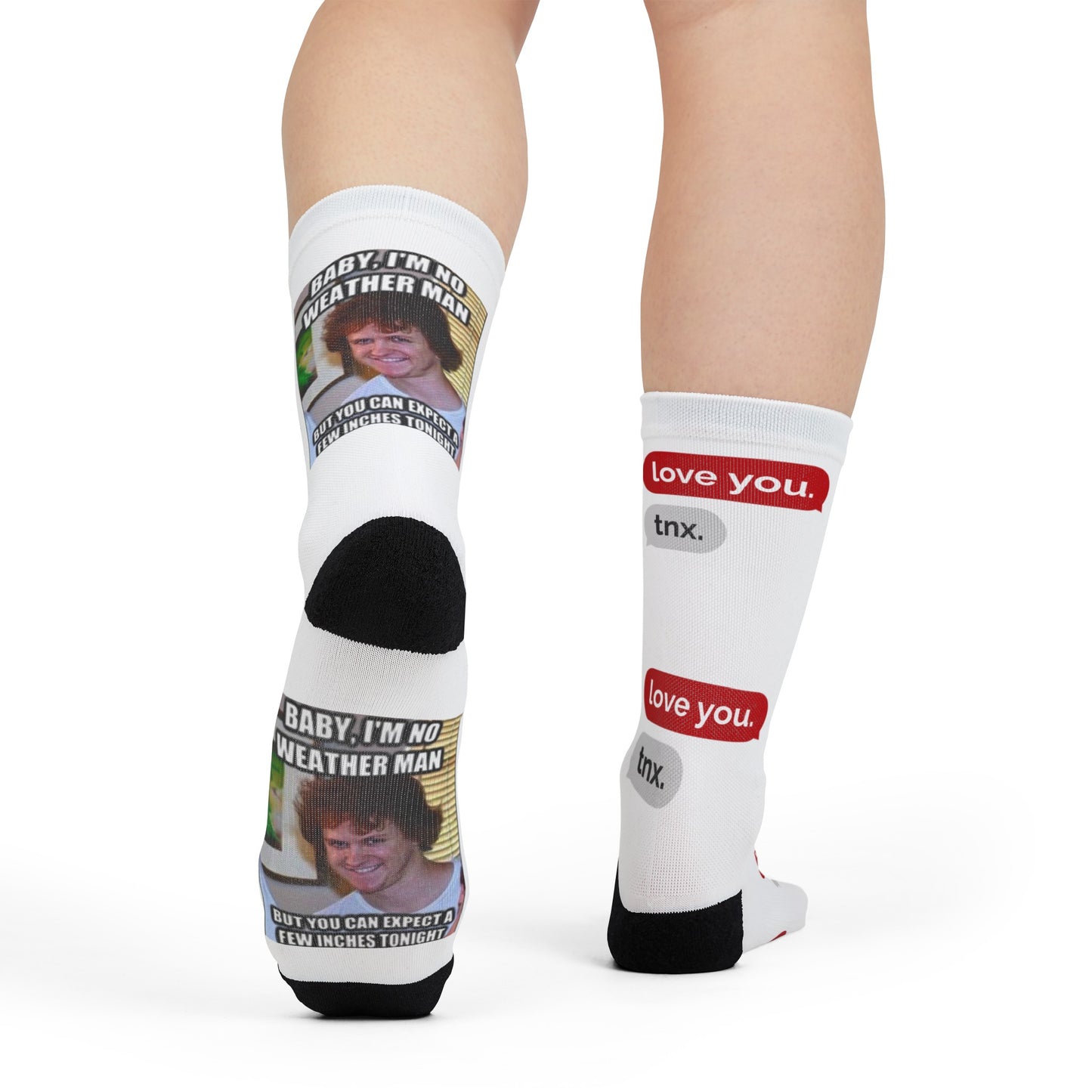 Sublimation Crew Socks