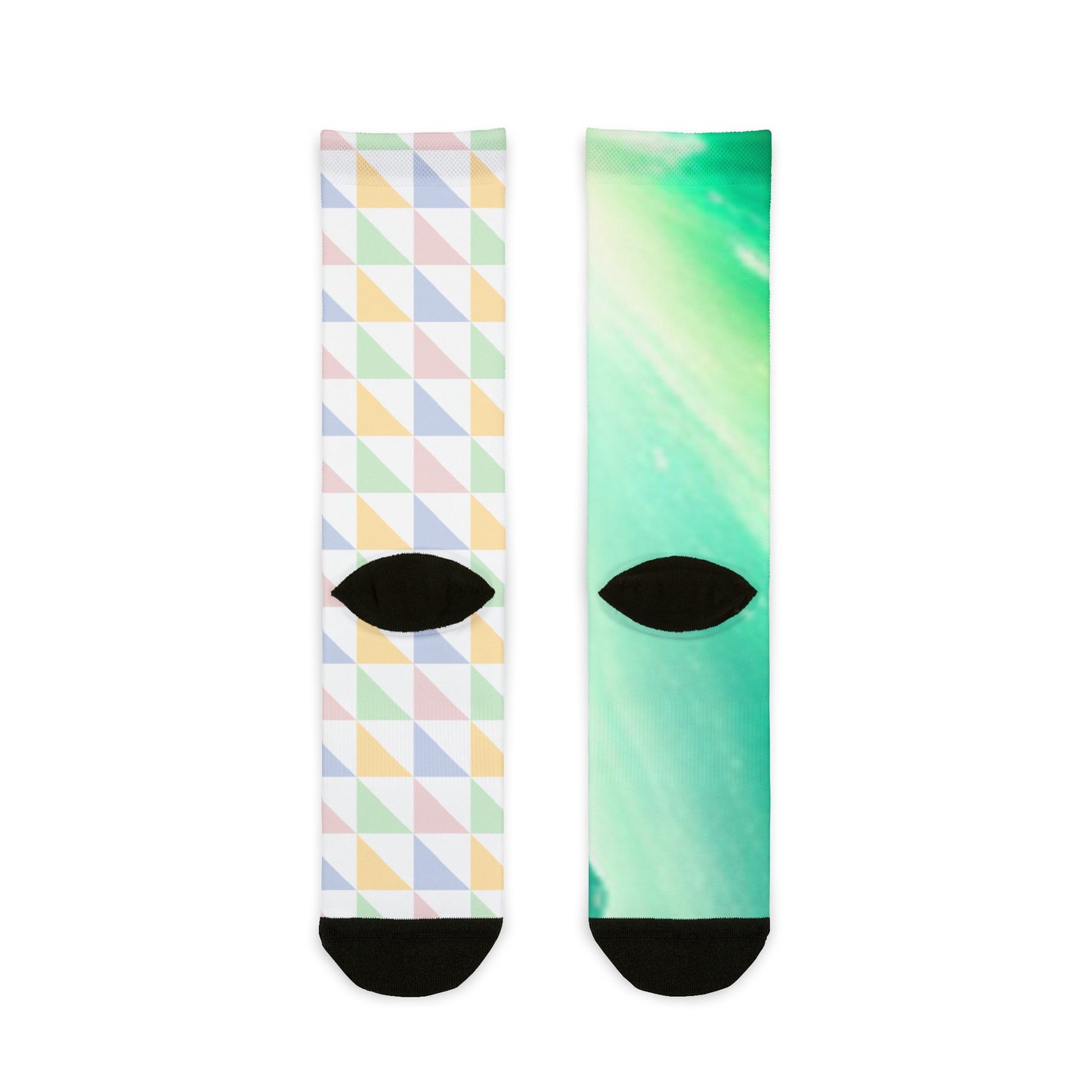 The one with the mint Sublimation Crew Socks