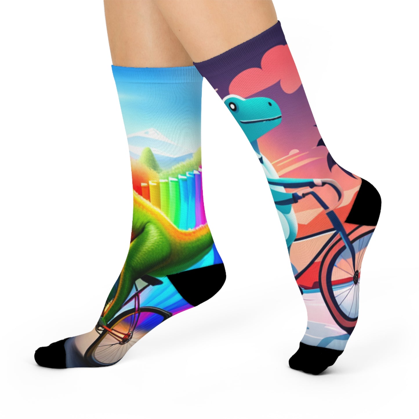 The one with CJ design Cushioned Crew Socks