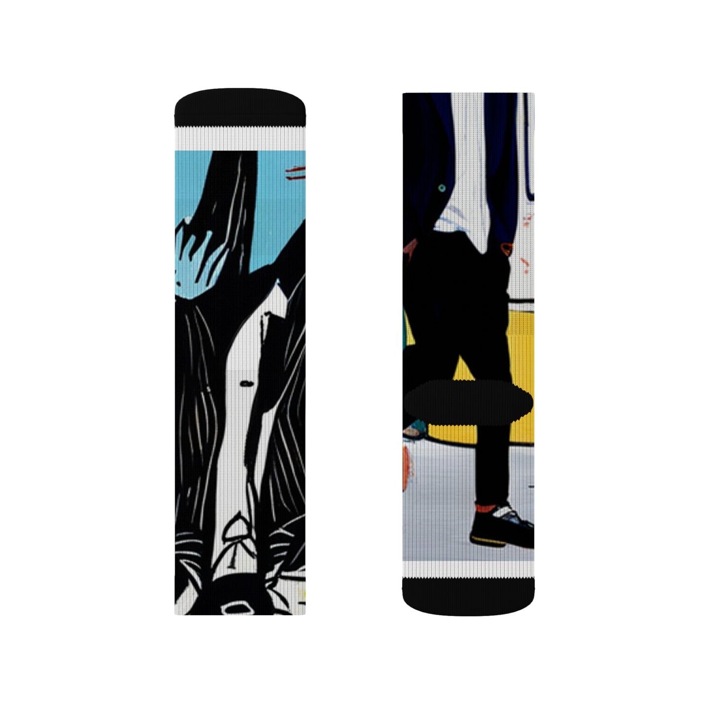 Sublimation Socks Jean-Michel Basquiat