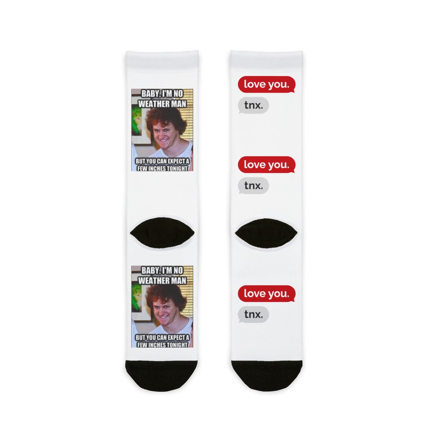 Sublimation Crew Socks