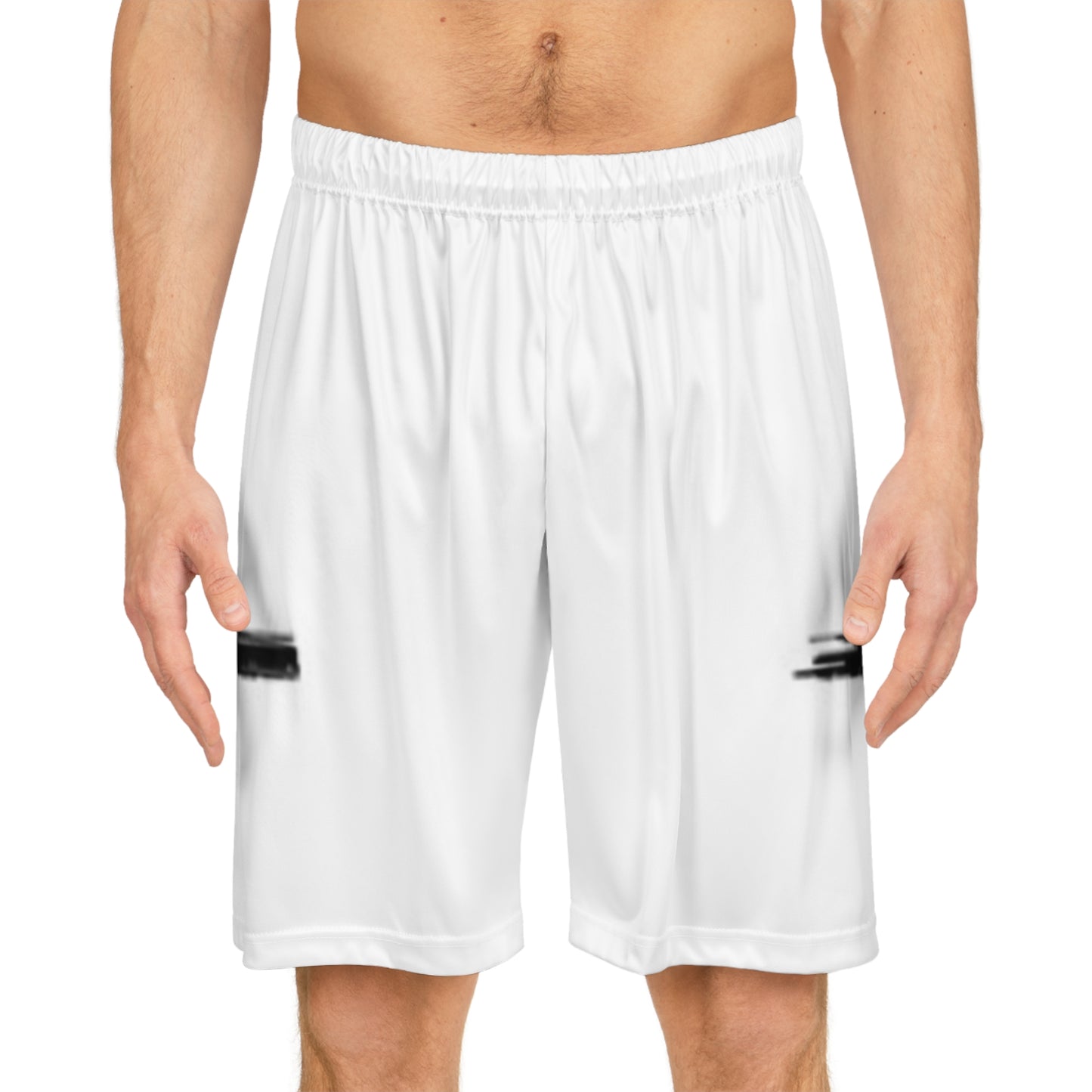 Upside Down Basketball Shorts (AOP)