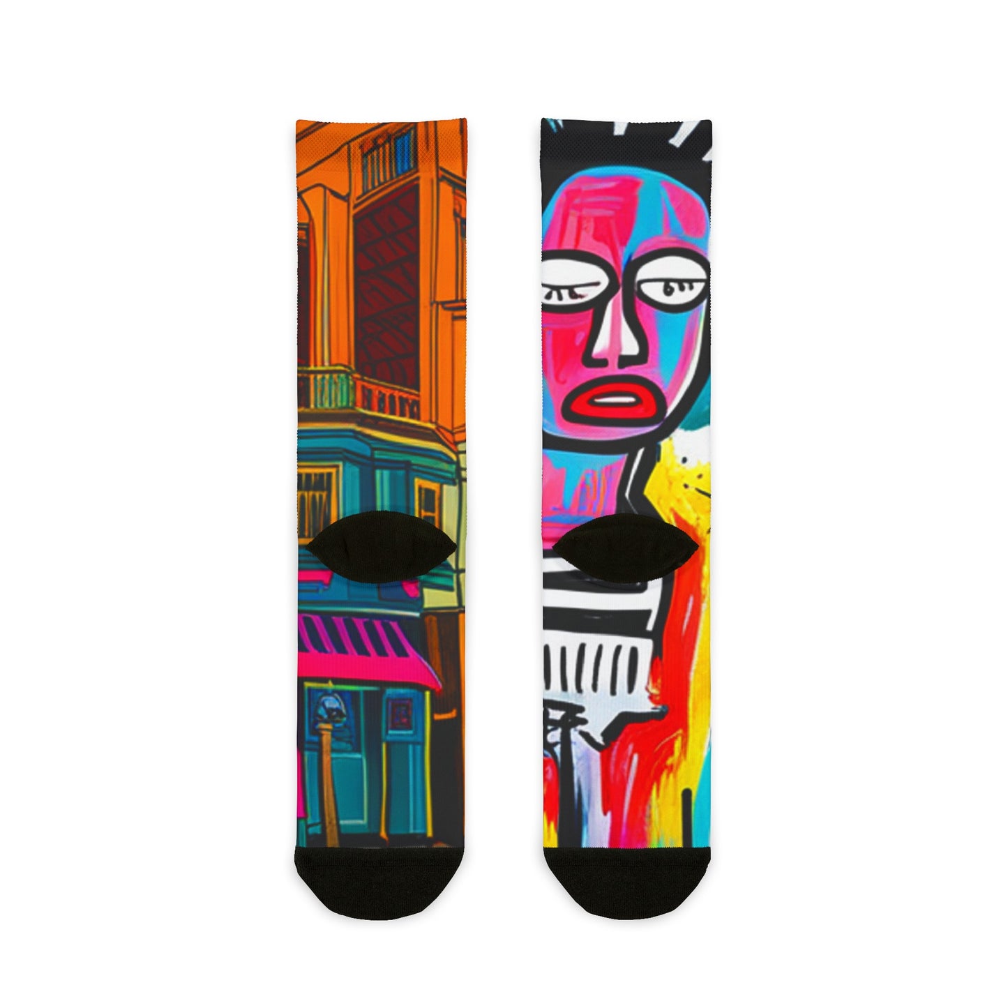 Give me  Face  Sublimation Crew Socks