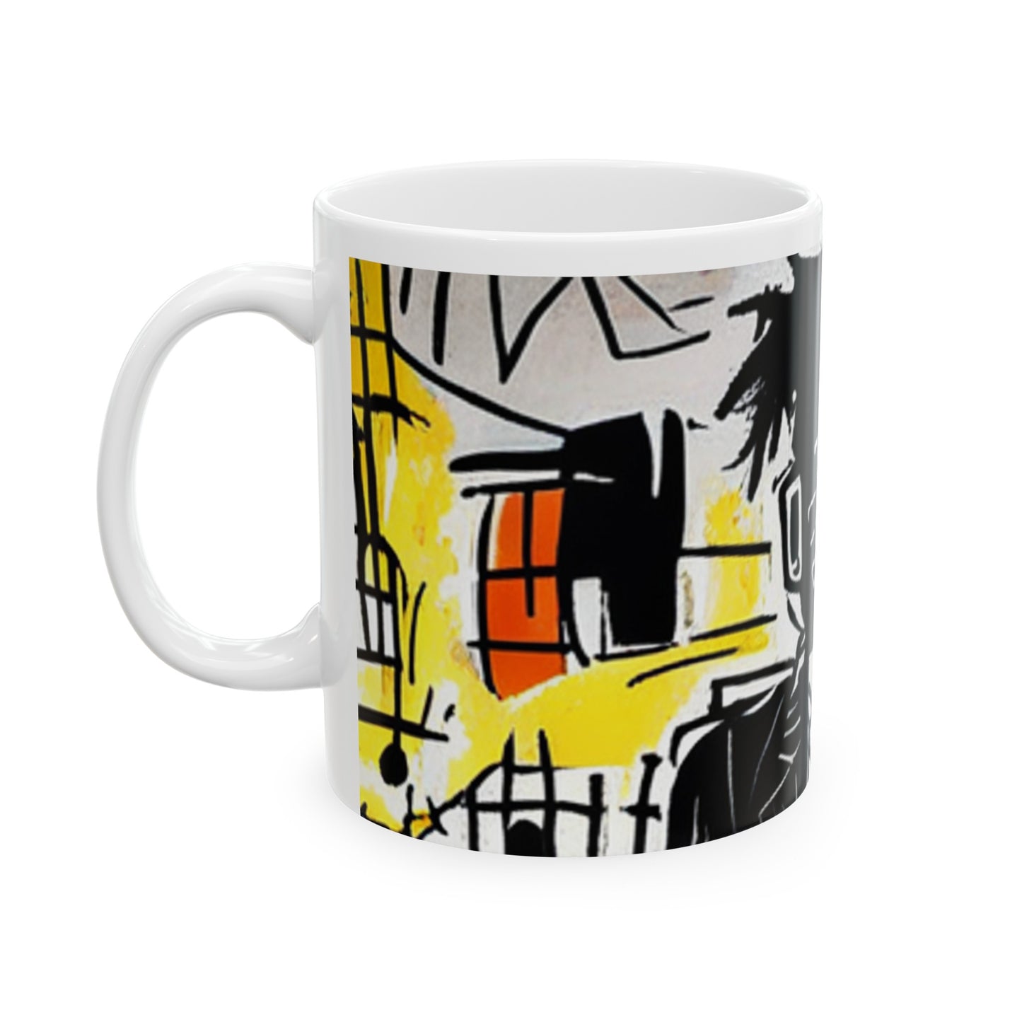 Ceramic Mug 11oz Jean-Michel Basquiat