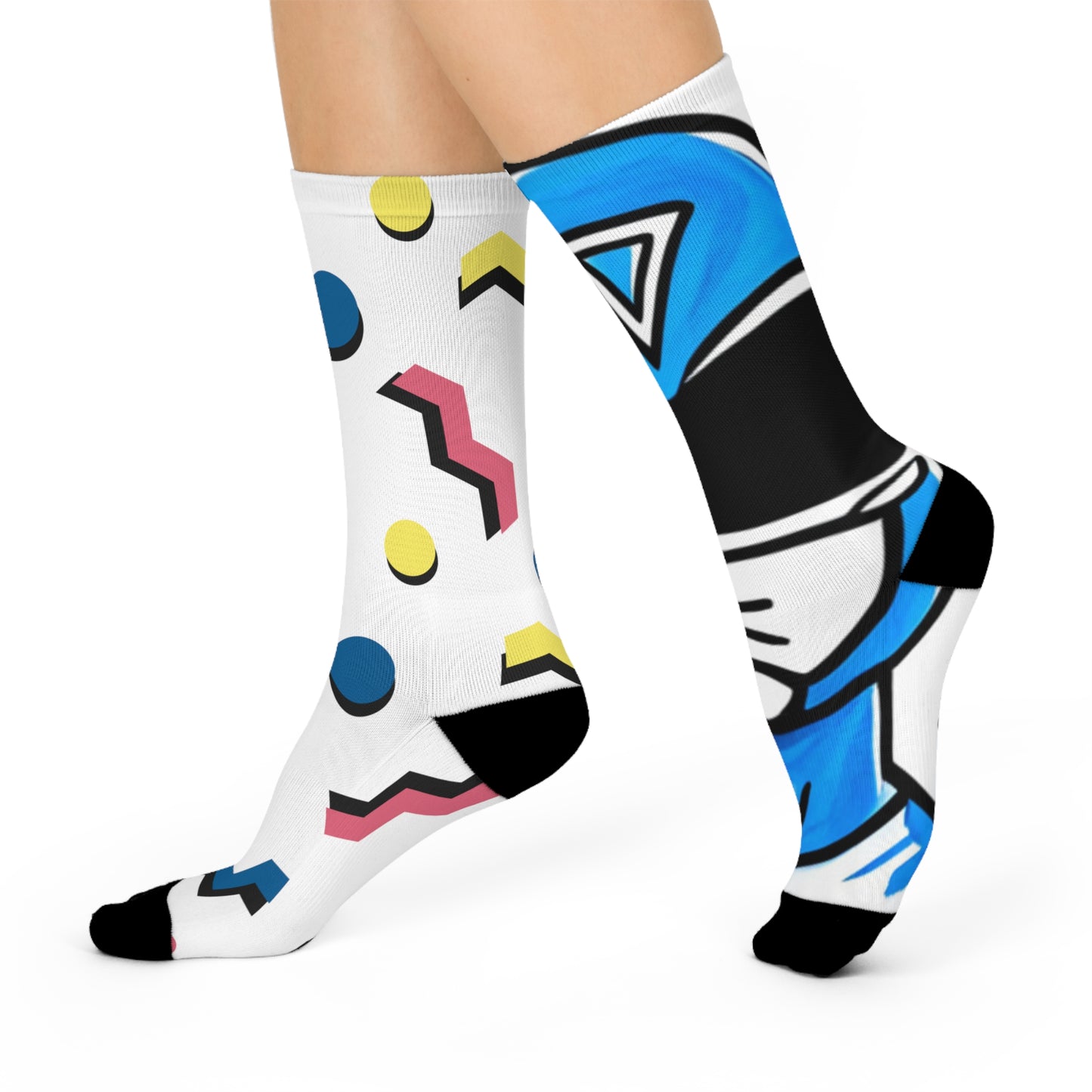 The one with the Blue Ranger Cushioned Crew Socks