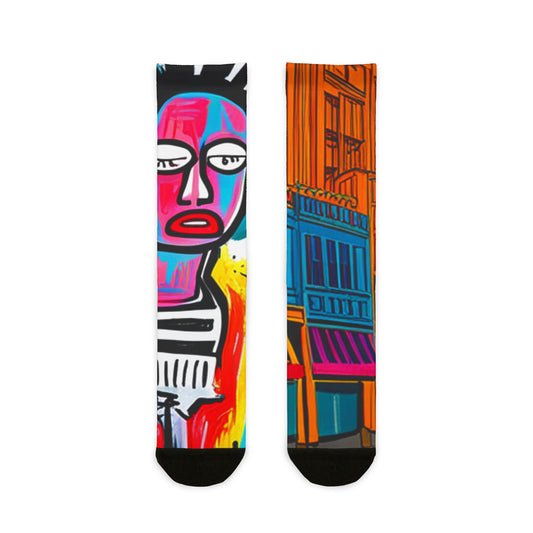 Give me  Face  Sublimation Crew Socks