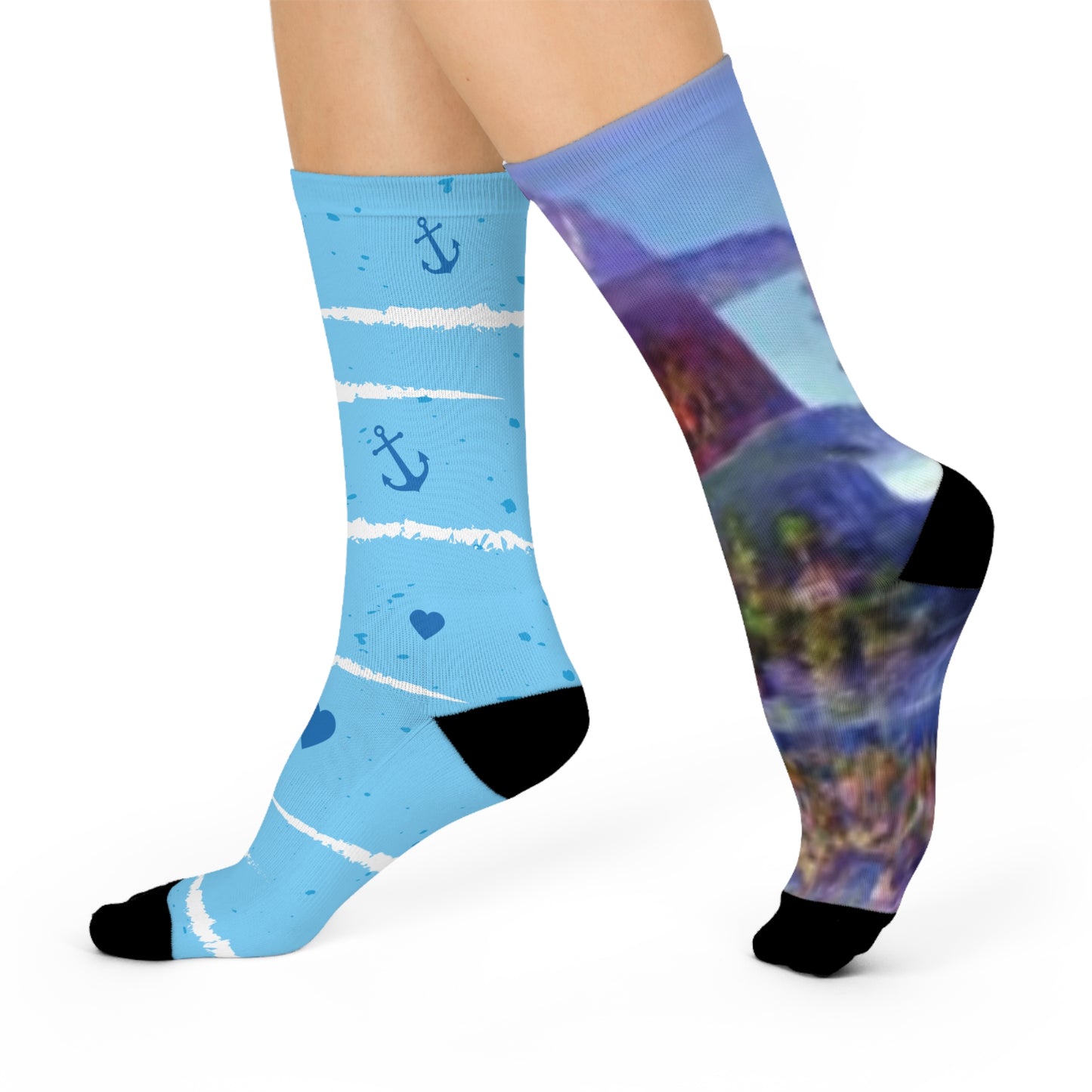 The one with the Water Divided Cushioned Crew Socks